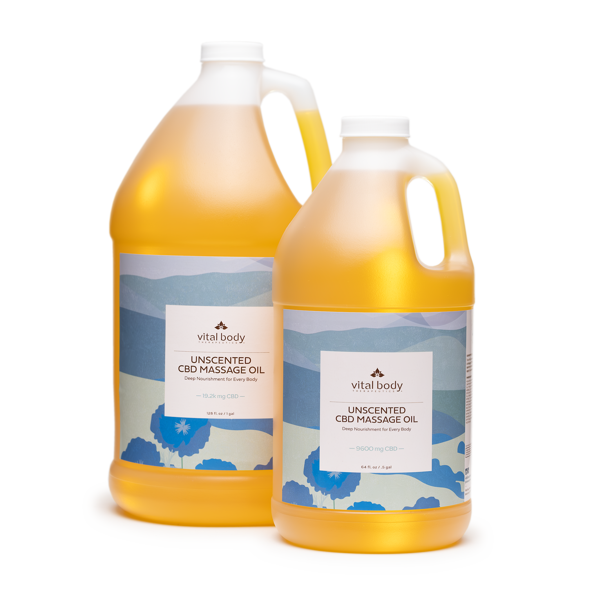 Unscented CBD Massage Oil – Vital Body Therapeutics