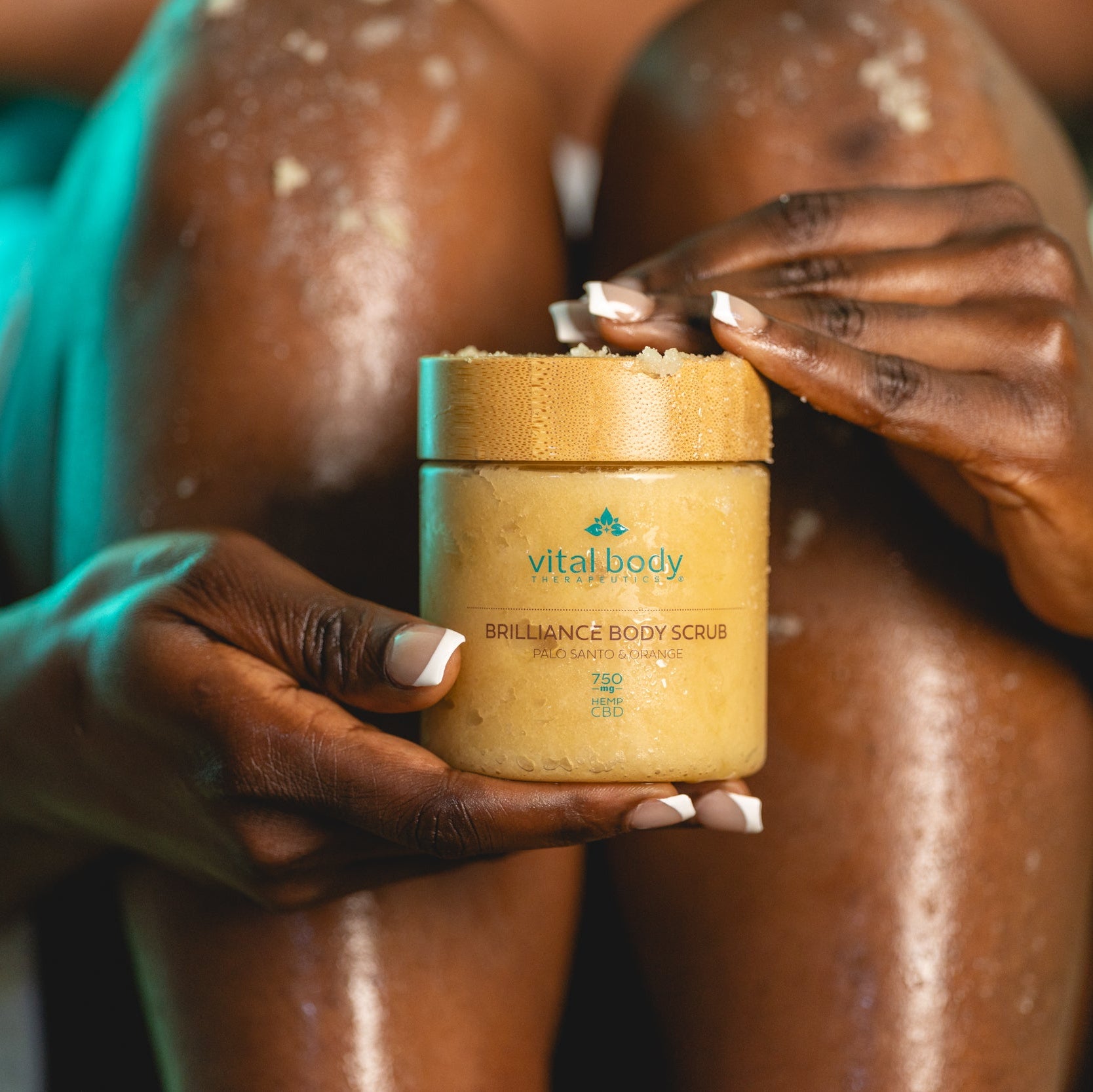 Brilliance CBD Body Scrub – Vital Body Therapeutics