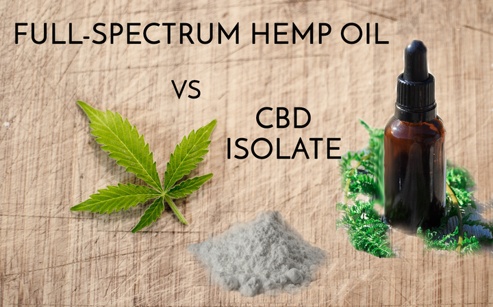 Full-Spectrum Hemp Oil vs CBD Isolate - What's the Difference? – Vital Body Therapeutics