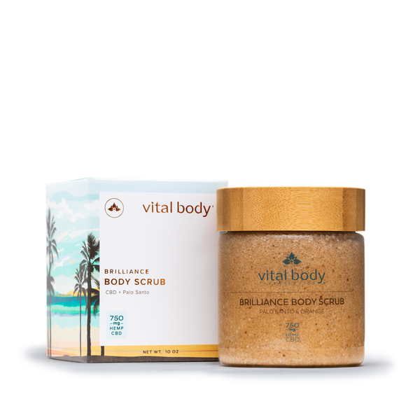 Brilliance CBD Body Scrub