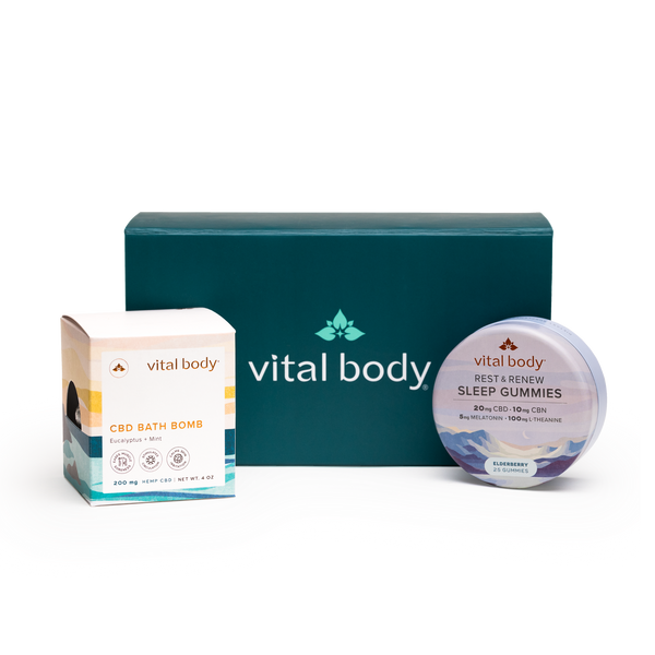 Sleep & Recovery Gift Set Vital Body Therapeutics