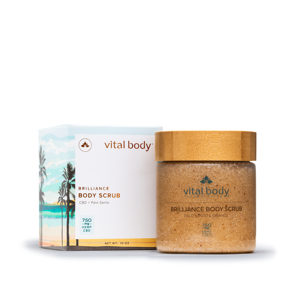 Brilliance CBD Body Scrub