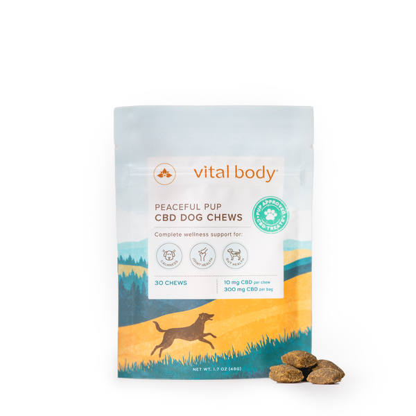 Peaceful Pup CBD Dog Chews