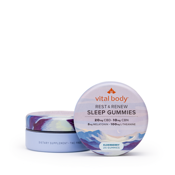 Rest & Renew Sleep Gummies Vital Body Therapeutics