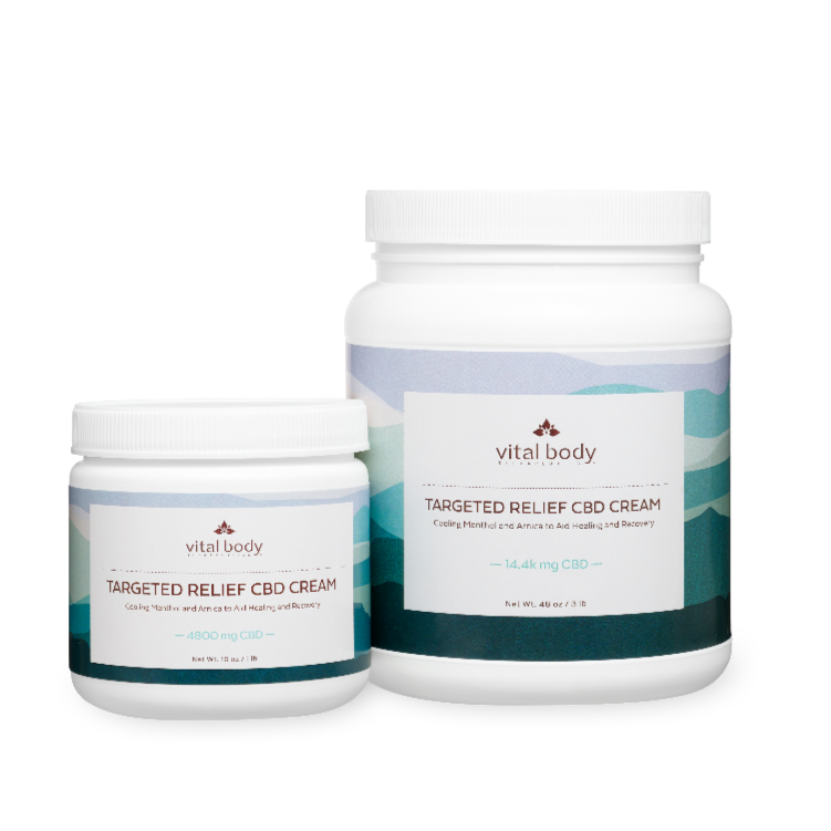 Targeted Relief CBD Massage Cream