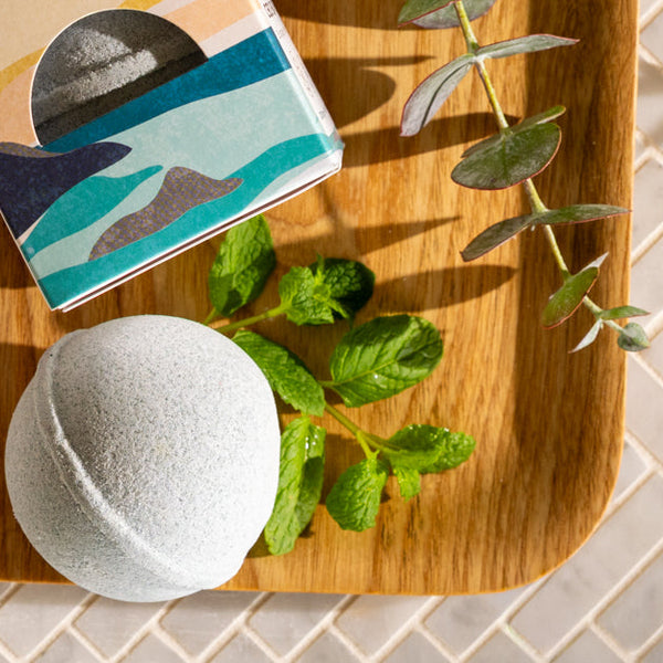 CBD Bath Bomb - Eucalyptus + Mint