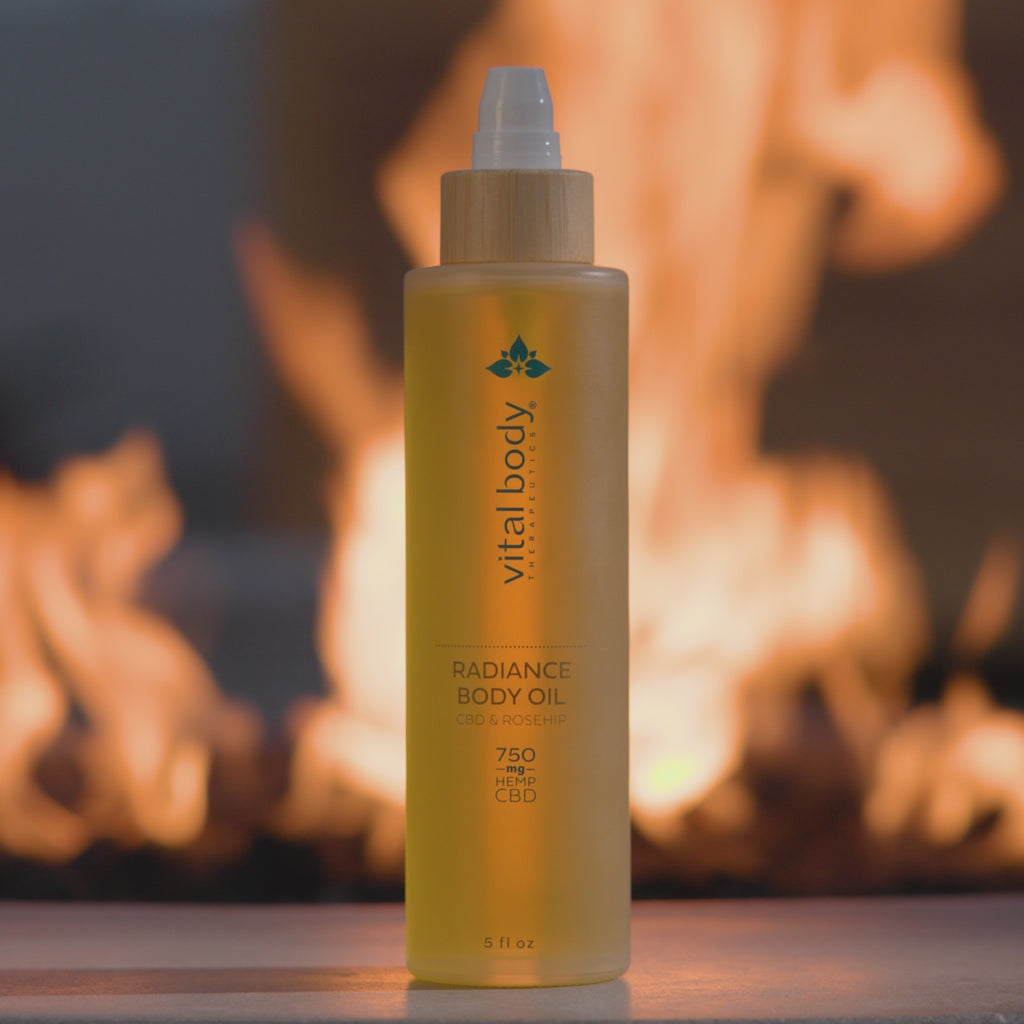 Radiance CBD Body Oil CBD Topical Vital Body Therapeutics