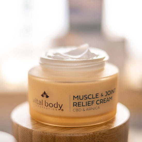 Muscle & Joint CBD Relief Cream Vital Body Therapeutics