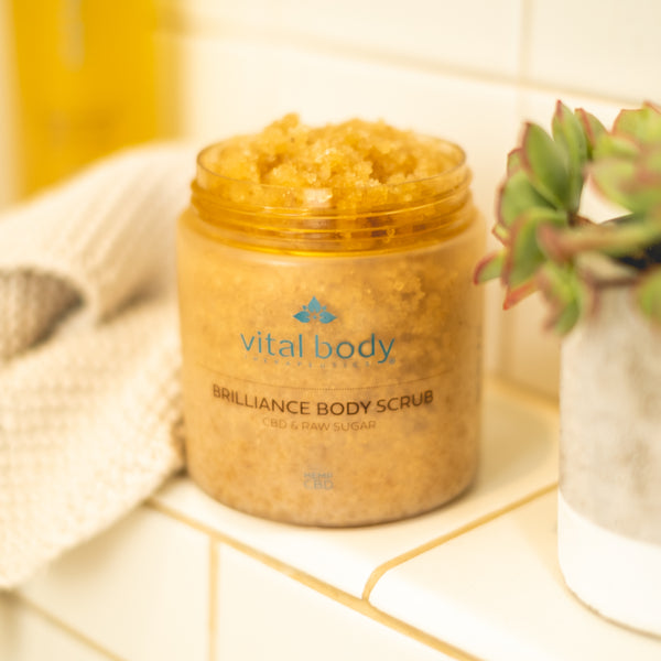 Brilliance CBD Body Scrub