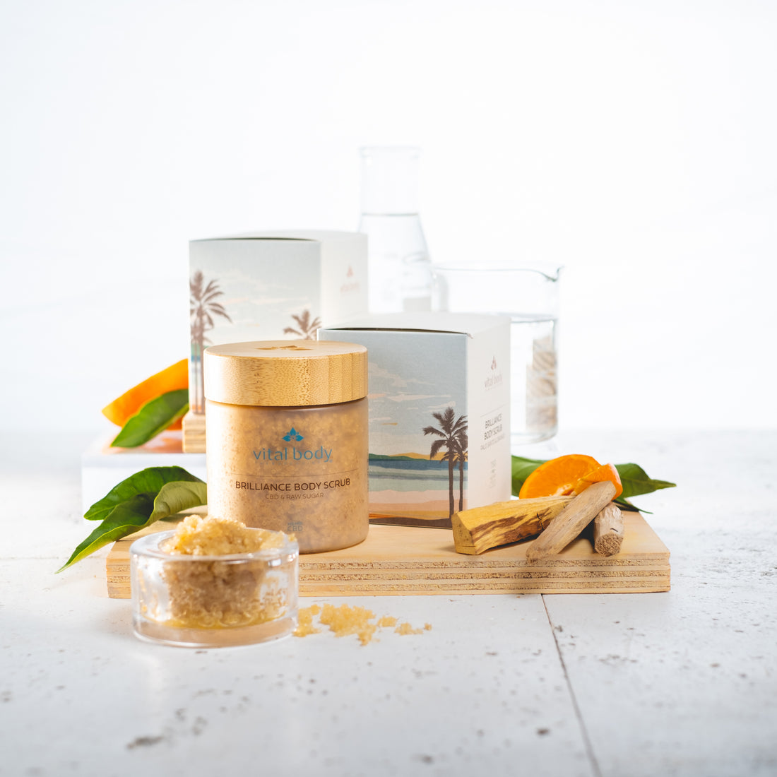 Brilliance CBD Body Scrub